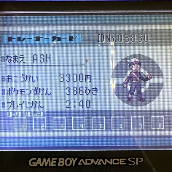 Japanese Pokemon Ruby Authentic All 386 Pokemon New Battery Pocket Monsters - Picture 2 of 8